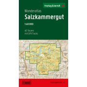 Salzkammergut túrakalauz, Salzkammergut turista térképek, Salzkammergut Wanderatlas Freytag 1:40 000