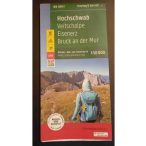   WK 0041 Hochschwab  turista térkép, Veitschalpe, Eisenerz, Bruck a.d. Mur 1:50 000