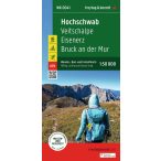   WK 0041 Hochschwab  turista térkép, Veitschalpe, Eisenerz, Bruck a.d. Mur 1:50 000
