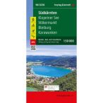   WK 0238 Dél-Karinthia turista térkép Südkärnten, Wander-, Rad- und Freizeitkarte 1:50.000, freytag & berndt