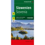 Szlovénia térkép Freytag & Berndt 1:150 000 