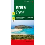   Kréta autós térkép Freytag Kréta szabadidő- és autótérkép 1:150 000  