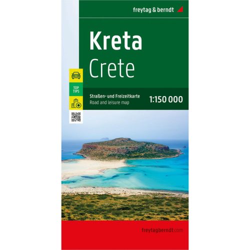 Kréta autós térkép Freytag Kréta szabadidő- és autótérkép 1:150 000  