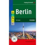   Berlin várostérkép, Berlin térkép 1:10 000 City Pocket vízhatlan Freytag 
