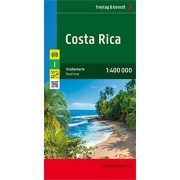 Costa Rica térkép, 1:400 000  Freytag térkép 2024.