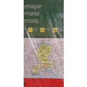 Németország autós atlasz Freytag 1:200e, Németország atlasz spirál 2026/2027 
