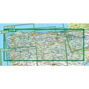 Spanyol Jakab út térkép Freytag & Berndt 1:400 000 Észak Spanyolország autós térkép Camino 2025.