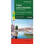   Friuli autós térkép Freytag Friuli - Venezia - Giulia térkép: Udine - Trieste - Venice 1:150e 2026.