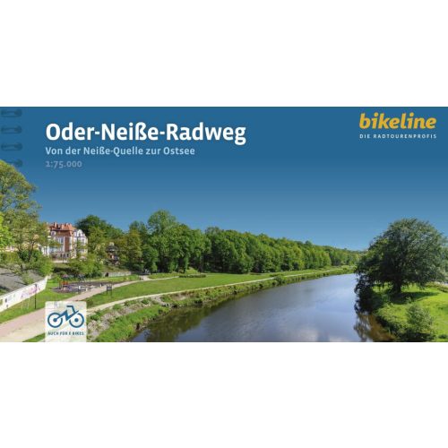 Oder-Neiße Radweg Oder kerékpáros térkép 1:75e (2023)