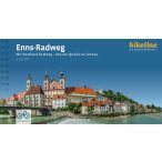   Enns-Radweg kerékpáros atlasz Esterbauer 1:50e Enns kerékpáros térkép