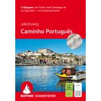   Camino Portugues túrakalauz Szent Jakab útja - Portugál Camino Bergverlag Rother német  2025.