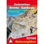   Dolomiten I Brenta I Gardasee túrakalauz Bergverlag Rother német   RO 3096