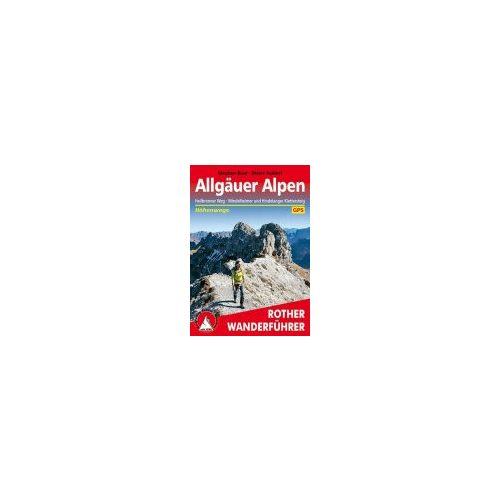 Allgäuer Alpen – Höhenwege und Klettersteige túrakalauz Bergverlag Rother német   RO 3120