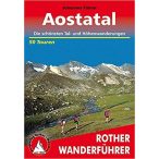 Aostatal túrakalauz Bergverlag Rother német   RO 4033
