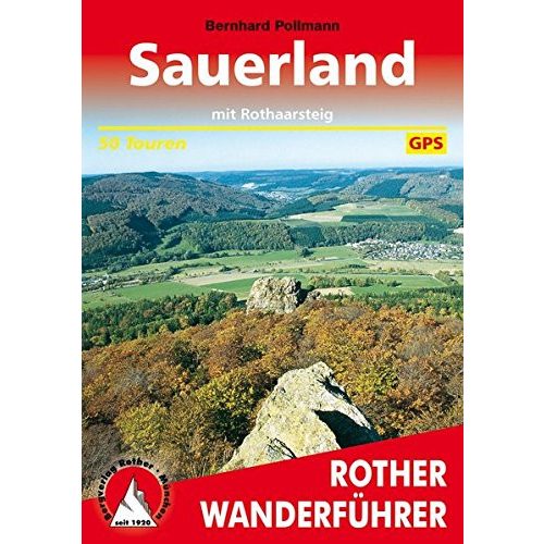 Sauerland túrakalauz Bergverlag Rother német   RO 4038