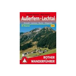   Außerfern I Lechtal túrakalauz Bergverlag Rother német   RO 4055