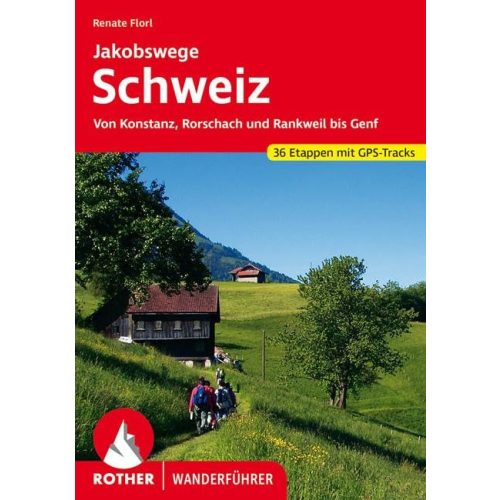 Schweiz  túrakalauz Bergverlag Rother német   RO 4068