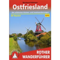 Ostfriesland túrakalauz Bergverlag Rother német   RO 4071