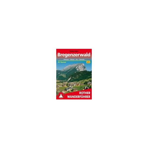 Bregenzerwald túrakalauz Bergverlag Rother német   RO 4088