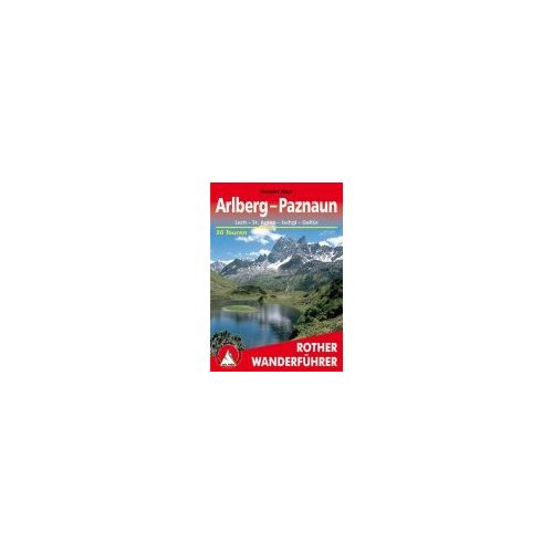 Arlberg I Paznaun túrakalauz Bergverlag Rother német   RO 4121