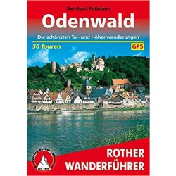 Odenwald túrakalauz Bergverlag Rother német   RO 4151