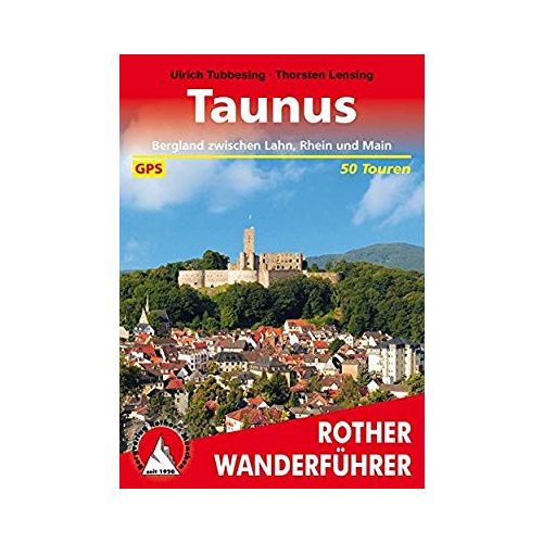 Taunus túrakalauz Bergverlag Rother német   RO 4152