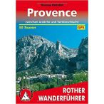 Provence túrakalauz Bergverlag Rother német   RO 4155