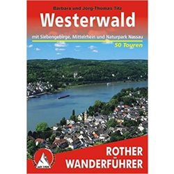 Westerwald túrakalauz Bergverlag Rother német   RO 4156