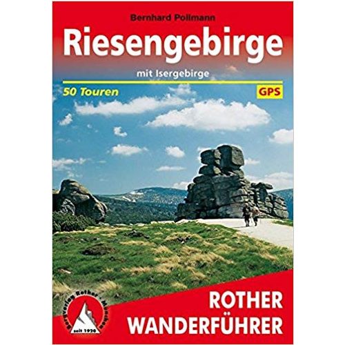 Riesengebirge túrakalauz – Mit Isergebirge Riesengebirge turistatérkép Bergverlag Rother német   RO 4222