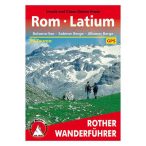 Rom I Latium túrakalauz Bergverlag Rother német   RO 4244
