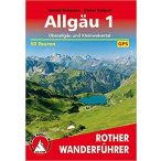   Allgäu 1 – Oberallgäu I Kleinwalsertal túrakalauz Bergverlag Rother német   RO 4289