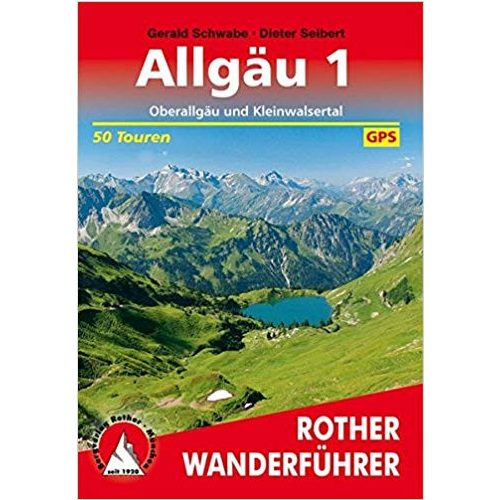 Allgäu 1 – Oberallgäu I Kleinwalsertal túrakalauz Bergverlag Rother német   RO 4289