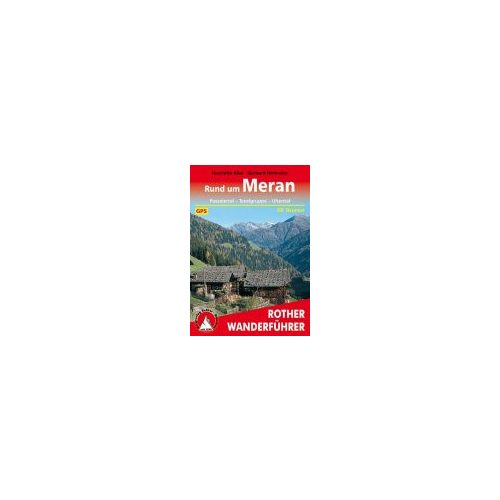 Meran, Rund um túrakalauz Bergverlag Rother német   RO 4290