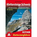   Klettersteige Schweiz túrakalauz Bergverlag Rother német   RO 4305