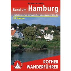   Hamburg, Rund um túrakalauz Bergverlag Rother német   RO 4314