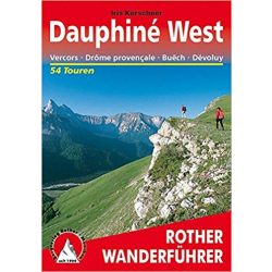   Dauphiné West – Vercors I Drome provencale I Buech I Devoluy túrakalauz Bergverlag Rother német   RO 4334