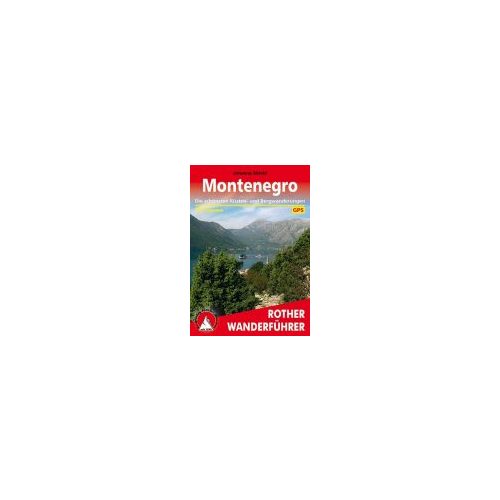 Montenegro túrakalauz Bergverlag Rother német   RO 4358