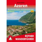   Azori-szigetek túrakalauz, Azoren, Rother Wanderführer (német)