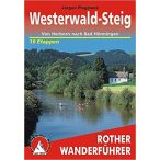   Westerwald Steig túrakalauz Bergverlag Rother német   RO 4376