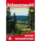   Schwarzwald Fernwanderwege túrakalauz Bergverlag Rother német   RO 4398