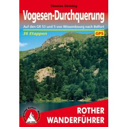   Vogesen-Durchquerung túrakalauz Bergverlag Rother német   RO 4407