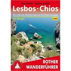   Lesbos I Chios túrakalauz Bergverlag Rother német   RO 4410