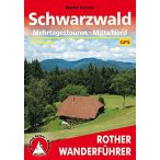   Schwarzwald – Mehrtagestouren Mitte I Nord túrakalauz Bergverlag Rother német   RO 4420