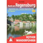   Regensburg, Rund um – Bayerischer Jura I Vorderer Bayerischer Wald túrakalauz Bergverlag Rother német   RO 4423