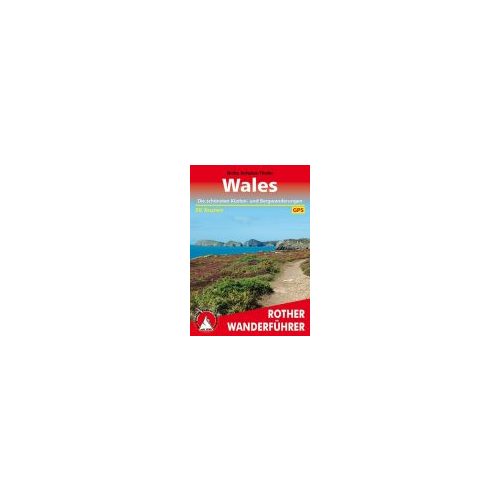 Wales túrakalauz Bergverlag Rother német   RO 4429