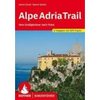   Alpe Adria Trail túrakalauz Bergverlag Rother német   RO 4431
