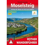   Moselsteig – Entlang der Mosel von Perl nach Koblenz túrakalauz Bergverlag Rother német   RO 4433