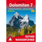  Dolomiten 7 – Südöstliche Dolomiten I Cortina bis Belluno túrakalauz Bergverlag Rother német   RO 4440