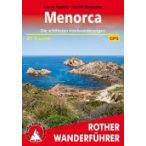 Menorca túrakalauz Bergverlag Rother német   RO 4450