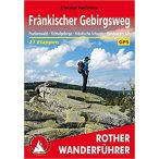   Fränkischer Gebirgsweg túrakalauz Bergverlag Rother német   RO 4463